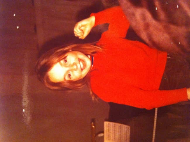 Snebild Paula 10 år